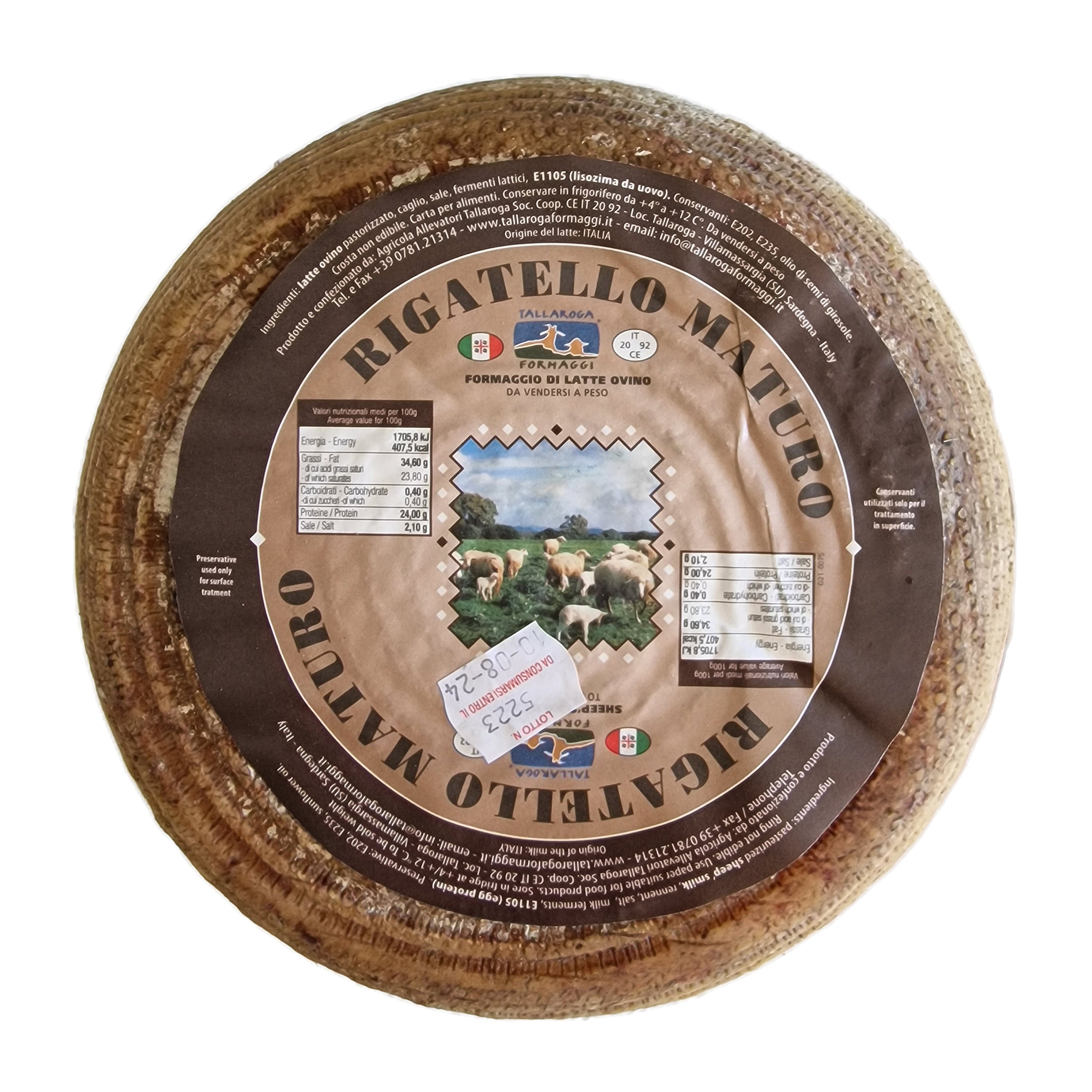 Pecorino sardo semistagionato "Rigatello"